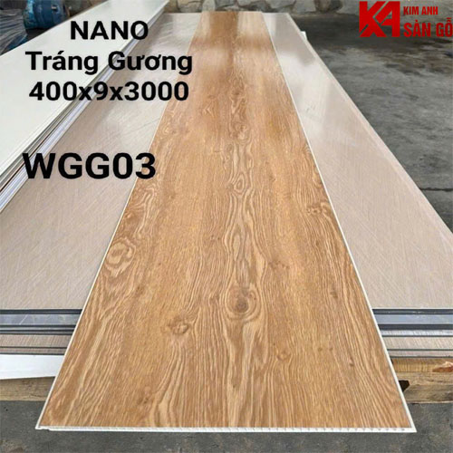 Tấm Ốp Tường Nano Tráng Gương 9mm GR-WGG03